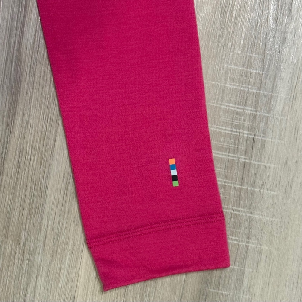 NWY SmartWool Womens Baselayer Long Sleeve Shirt, Size- Medium, Pink - Picture 7 of 11